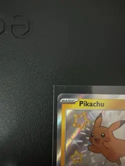 Pokemon Pikachu TCG Paldean Fates Holo Card 131/091 Shiny Rare Baby Shiny - Image 2