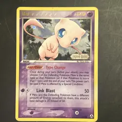 Pokemon Mew TCG Holo Rare Card 2006 EX Legend Maker 10/92 STAMPED - Image 1