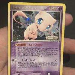 Pokemon Mew TCG Holo Rare Card 2006 EX Legend Maker 10/92 STAMPED - Image 3