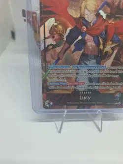 One Piece Card Game TCG Lucy OP15-002 Alt Art Leader M/NM Condition - Image 5