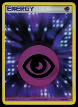 Pokemon Card - Psychic Energy Power Keepers 107/108 Holo - Image 1