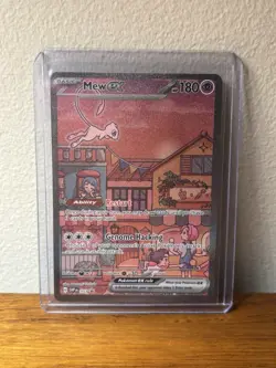 Pokemon Mew EX Promo 053 SVP Scarlet & Violet Holo 180 HP English Basic Card - Image 1