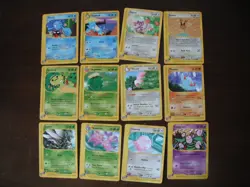Pokemon 12 Card Aquapolis E-Reader Lot - Lightly Played - Image 1