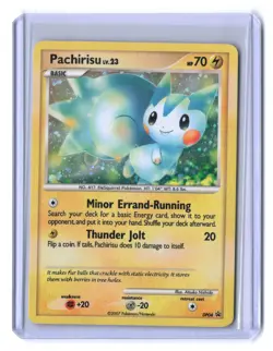 Pachirisu Rare Holo Black Star Promo Card DP04 Pokemon TCG Vintage NM - Image 1