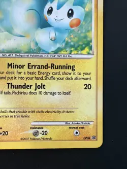 Pokemon TCG Diamond and Pearl Pachirisu Rare Holo Promo Card DP04 NM - Image 2