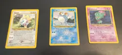 Lot of *3* Pokemon Black Star Promo Cards: Misdreavus•Togepi•Marill (LP) - Image 1