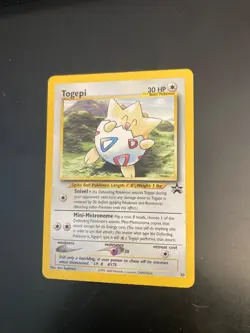 Lot of *3* Pokemon Black Star Promo Cards: Misdreavus•Togepi•Marill (LP) - Image 2