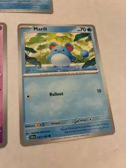 Lot Of 7 Marill and Azumarill Pokemon Cards - Image 4