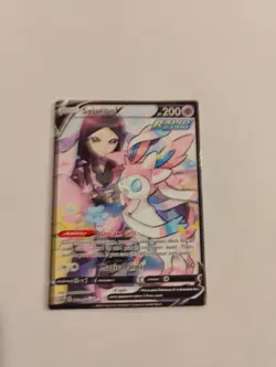 Sylveon V TG14/TG30 Brilliant Stars Trainer Gallery Ultra Rare Pokemon Card New - Image 1