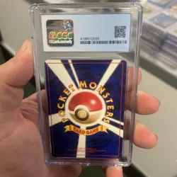 1996 Blastoise Japanese Pokemon Card BASE SET Holo No.009 CGC GRADED 6.5 NM+ - Image 2