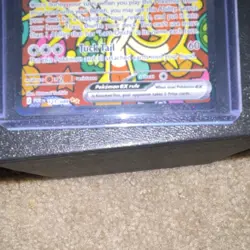 Pokemon Meowth EX 121/088 Full Art Holo EX 170 HP Basic Card - Image 2
