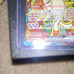Pokemon Meowth EX 121/088 Full Art Holo EX 170 HP Basic Card - Image 4