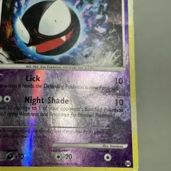 Pokemon TCG 2009 Arceus Card -- Gastly 36/99 Reverse Holo - Image 2