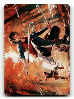 Jet, Rebel Leader Art Card 26 S Art Series: Avatar: The Last Airbender - Image 1