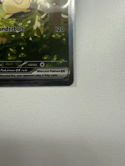 Pokemon Pikachu EX Holo Rare Thunderbolt 200 HP Card 276/217 ASC Set - Image 2