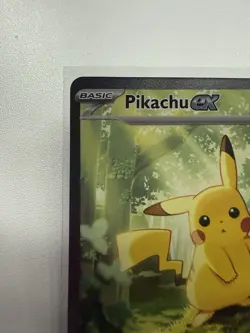 Pokemon Pikachu EX Holo Rare Thunderbolt 200 HP Card 276/217 ASC Set - Image 4