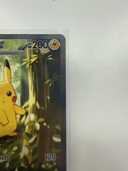 Pokemon Pikachu EX Holo Rare Thunderbolt 200 HP Card 276/217 ASC Set - Image 5