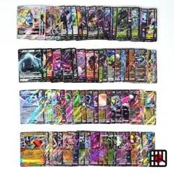 Pokemon Card Bulk Lot 100 V ex VMAX VSTAR NM-LP No Dupes Japanese US Stock 748 - Image 1