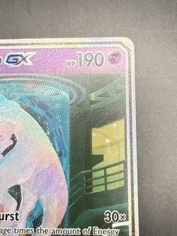Mewtwo GX 78/73 Secret Rare Shining Legends Full Art Pokemon Card - Image 4