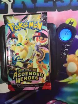 Ascended Heroes Booster Pack Heavy! 🔥 22.7g 🔥 Pokemon TCG Cards Factory Sealed - Image 1
