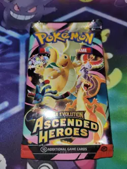 Ascended Heroes Booster Pack Heavy! 🔥 22.7g 🔥 Pokemon TCG Cards Factory Sealed - Image 2