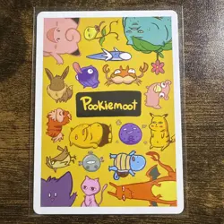 Near Mint Pookiemoot Realhorny Rhyhorn #0111 Derp Pokemon Fan Art Card - Image 2