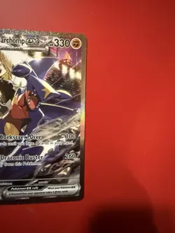 Pokemon TCG Destined Rivals Cynthia's Garchomp EX Holo Card 232/182 Sir - Image 2