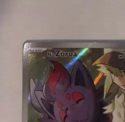 N's Zorua 189 Sv: Scarlet & Violet Promo Cards Holo - Image 4