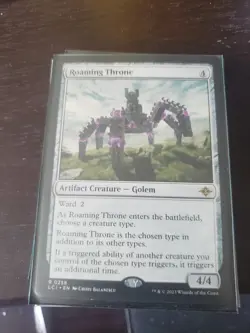 MTG, Roaming Throne 258 NM The Lost Caverns of Ixalan Regular - Image 1