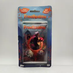Free Realms Topps Trading Card Game Booster Pack TCG FreeRealms - SEALED - Image 1