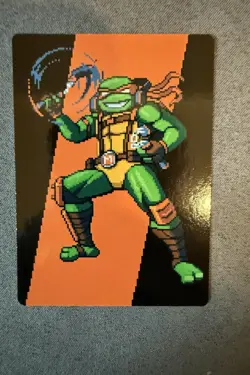 MTG TMNT ART SERIES 35/54 Michelangelo, The Heart - Image 1
