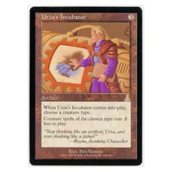 1999 Vintage Urza's Incubator Urza's Destiny Rare WOTC #142/143 LP - Image 1