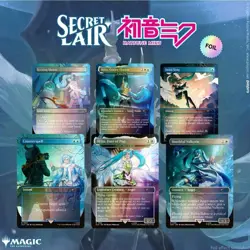 (1) Brand New Secret Lair x Hatsune Miku Winter Diva EN Rainbow Foil Edition - Image 1