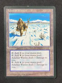 Adarkar Wastes - MTG - Ice Age - Magic: The Gathering - MP/LP - Image 1