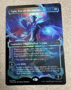 Ugin, Eye of the Storms (Showcase) Tarkir: Dragonstorm Foil - Image 1