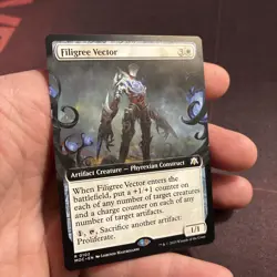 Filigree Vector (Extended Art) Commander: March of the Machine Regular - Image 2