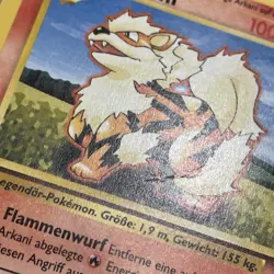 Pokemon TCG 1999 WOTC German Base Set Card -- Arkani Arcanine 23/102 - Image 3