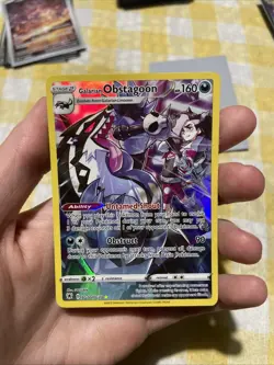 Galarian Obstagoon TG10/TG30 ULTRA RARE Astral Radiance Trainer Gallery Pokemon - Image 1