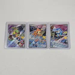 Pokemon First Partner Illustration Collection Series 1 Sinnoh Starters MEP 40-42 - Image 1