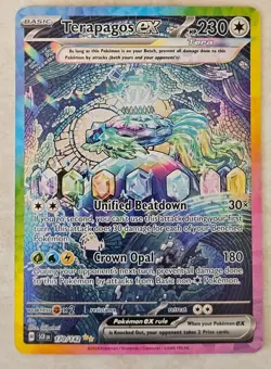Pokemon TCG Terapagos EX Stellar Crown 170/142 Special Illustration Rare - Image 2