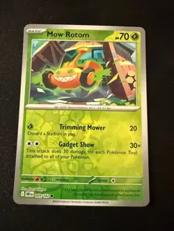 Pokemon TCG Destined Rivals Mow Rotom Reverse Holo 009/182 - Image 1