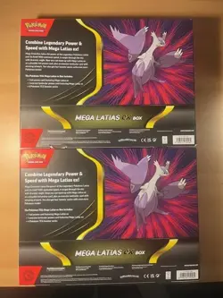 NEW Lot of Two (2) Pokemon TCG Mega Latias Ex Box Boxes SEALED! - Image 2