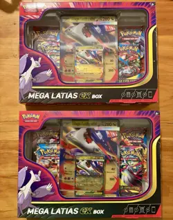 Pokemon TCG: Mega Evolution Mega Latias Ex Box - Lot of 2 (New Sealed) - Image 1