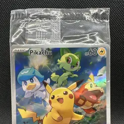 Pokemon Pikachu SVP 027 Scarlet & Violet Paldea Evolved ETB Promo Sealed - Image 2