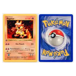 1999 Vintage Pokemon Magmar 1st Edition Shadowless Base Set WOTC #36/102 LP - Image 3