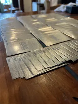 Yu-Gi-Oh! Silver Metallic Duelist Card Sleeves (96KT) x101 - Konami Official - Image 2