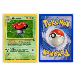 1999 Vintage Pokemon Vileplume Jungle Holo Rare WOTC #15/64 LP - Image 3