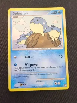 Pokemon TCG King of the Spheal Mysterious Treasures 102 Regular Common NM - Image 1