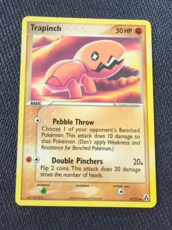 Pokemon TCG Trapinch EX Legend Maker 67 Regular Common NM - Tomokazu Komiya - Image 1