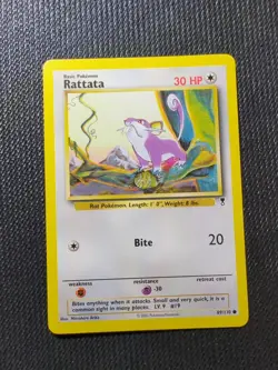 Pokemon TCG Rattata Legendary Collection 89 Regular Common - Image 1